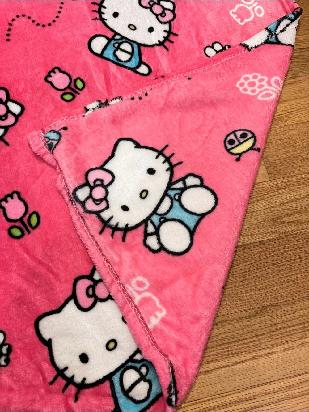Hello Kitty Soft Throw 46”x60” New